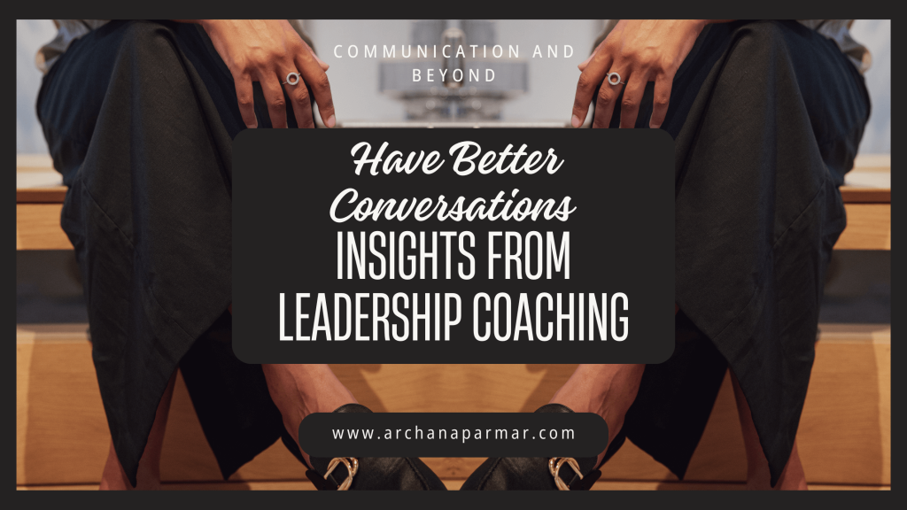 Leadership communication coach